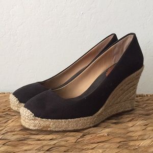 J. Crew espadrille wedges